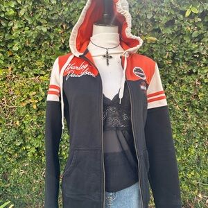 ✨Harley Davidson racer hoodie